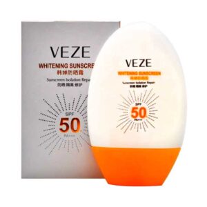 Crema blanqueadora de protección solar Veze