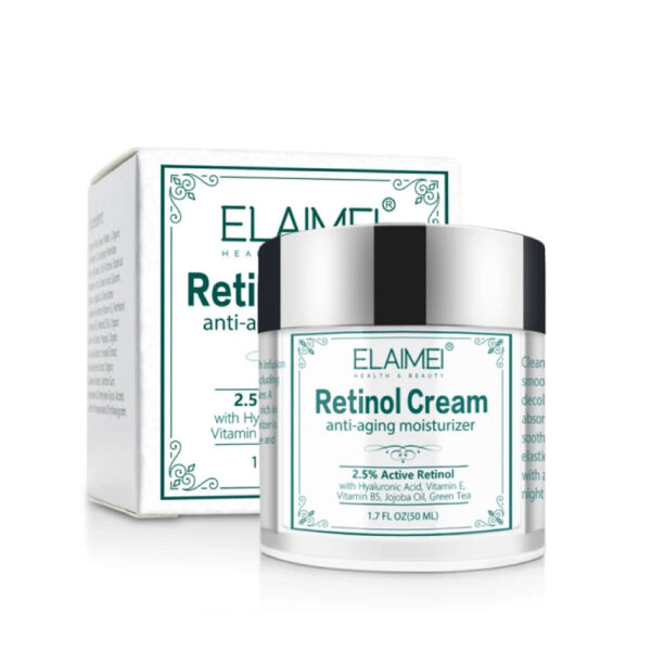 Crema retinol 2,5% Con ingredientes orgánicos