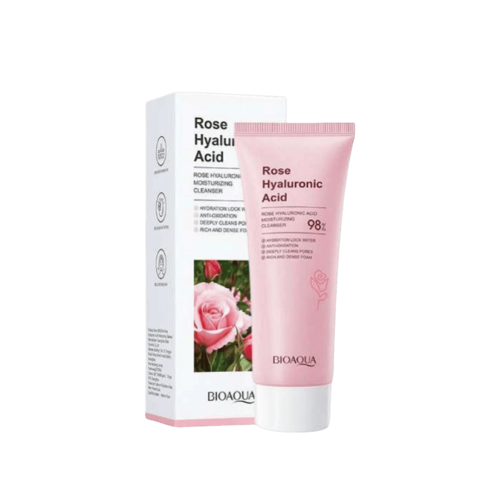 Limpiador facial rose hyaluronic acid