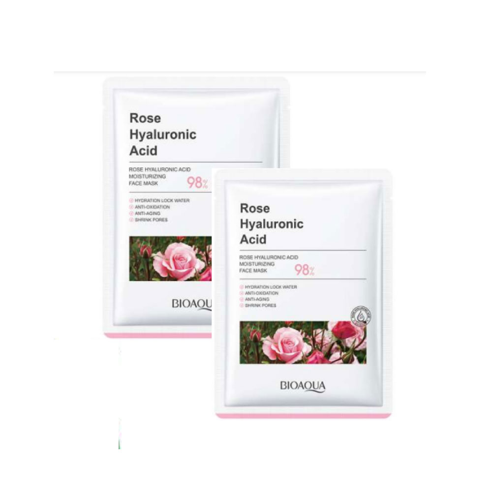Mask sobre Rose hyaluronic acid