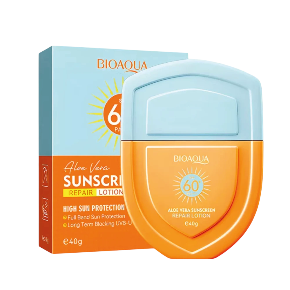Protector solar con Aloe vera