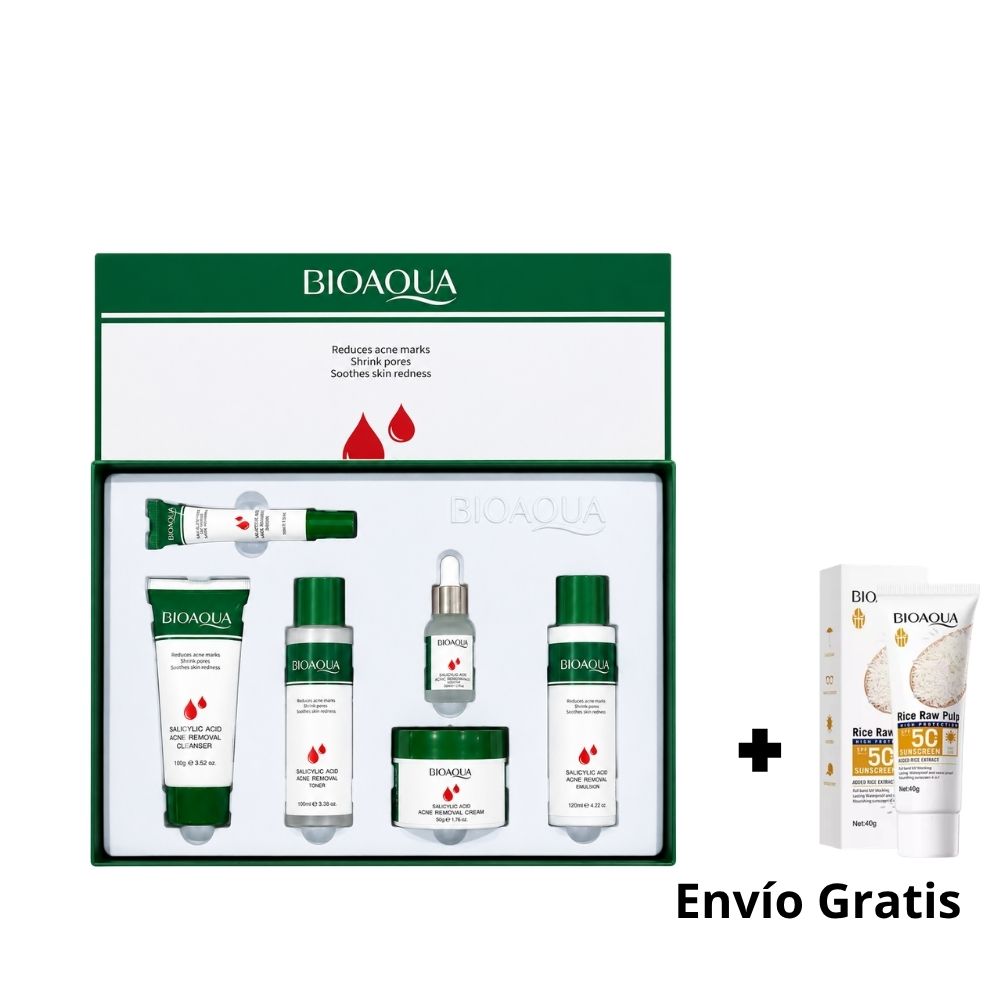 Kit acido salicílico rutina completa