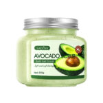 Exfoliante sales de baño aguacate