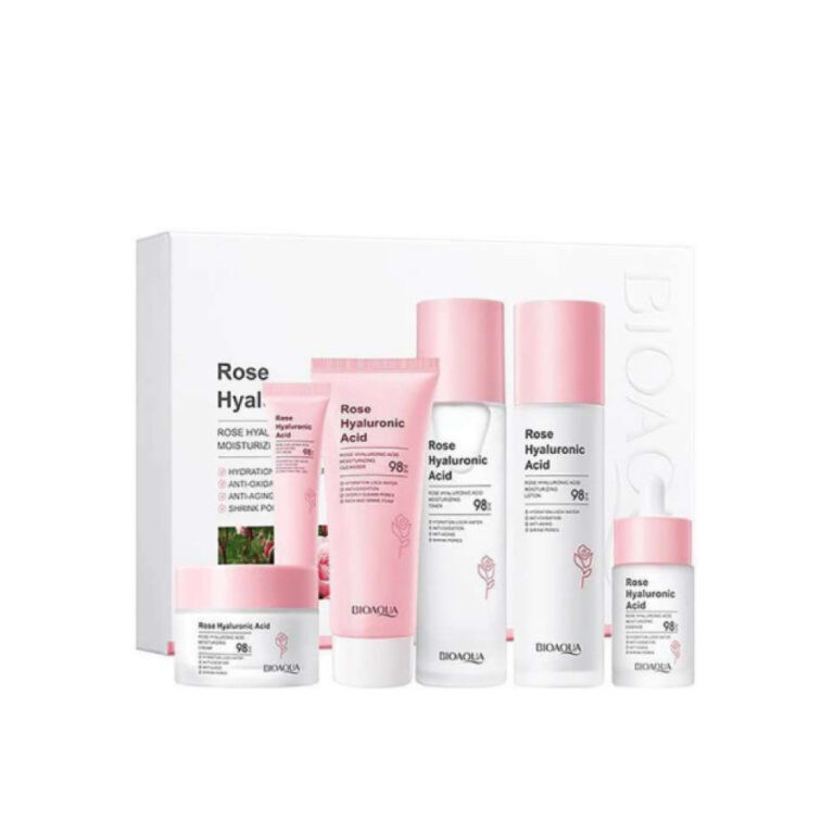 Kit facial rose hyaluronic acid