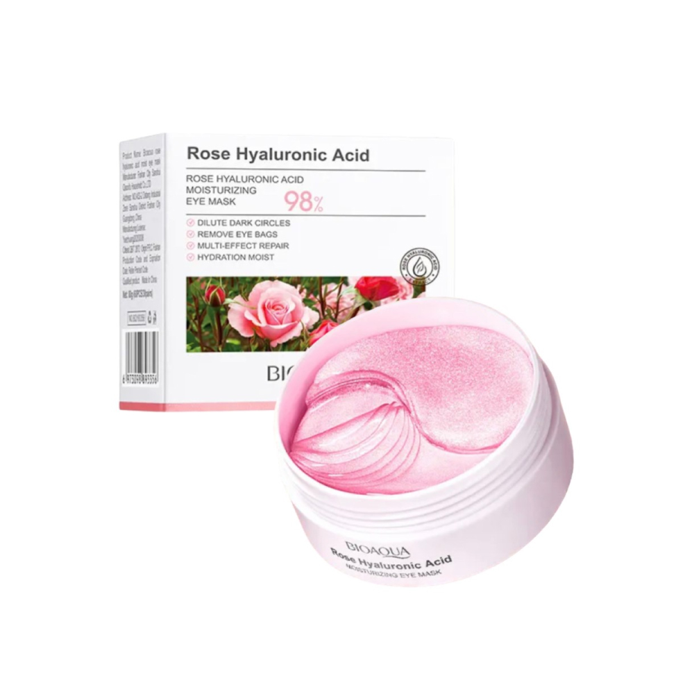 Parches de ojos rose hyaluronic acid