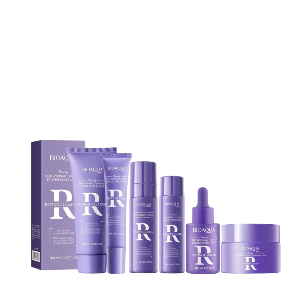 Kit antimanchas y antiedad retinol