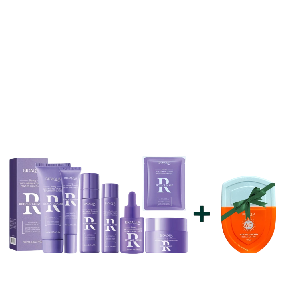 Kit antimanchas y antiedad retinol
