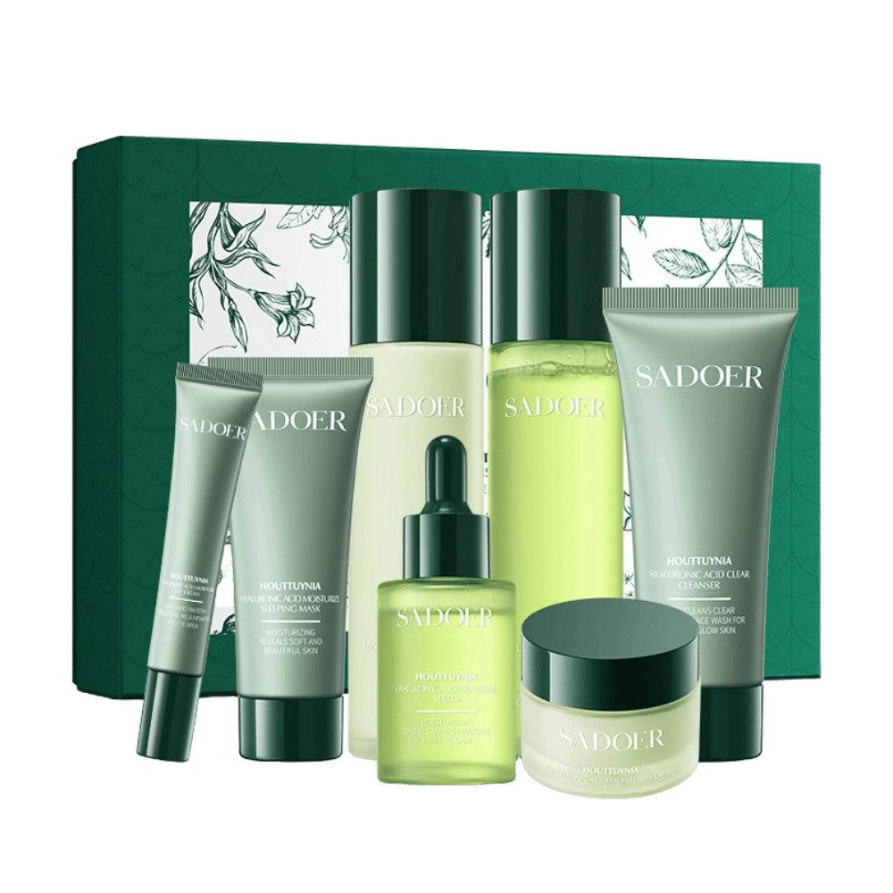 Kit Facial Heartleaf: Suaves beneficios para piel sensible o con acné