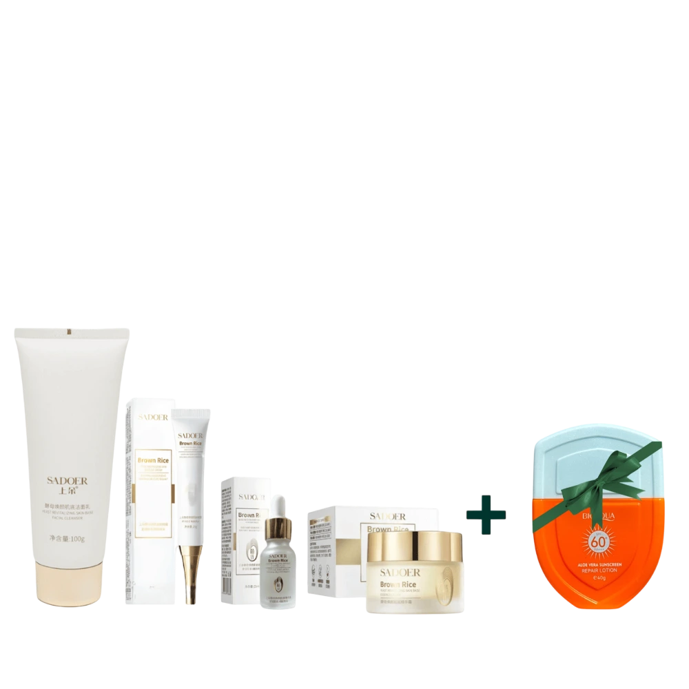 Kit hidratante de arroz integral