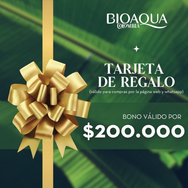 Tarjeta de regalo de $200.000