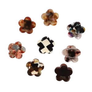 Pinza mini flor x2