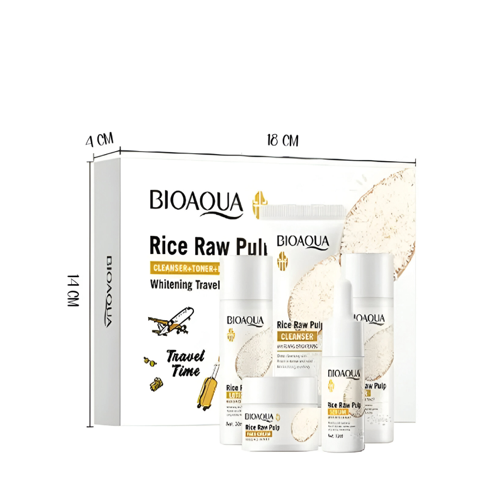 Kit mini viajero de arroz blanco