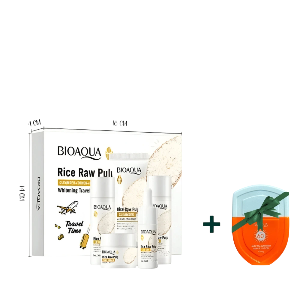 Kit mini viajero de arroz blanco