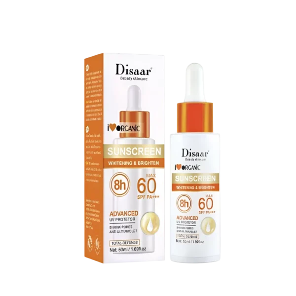 Protector solar serum organic