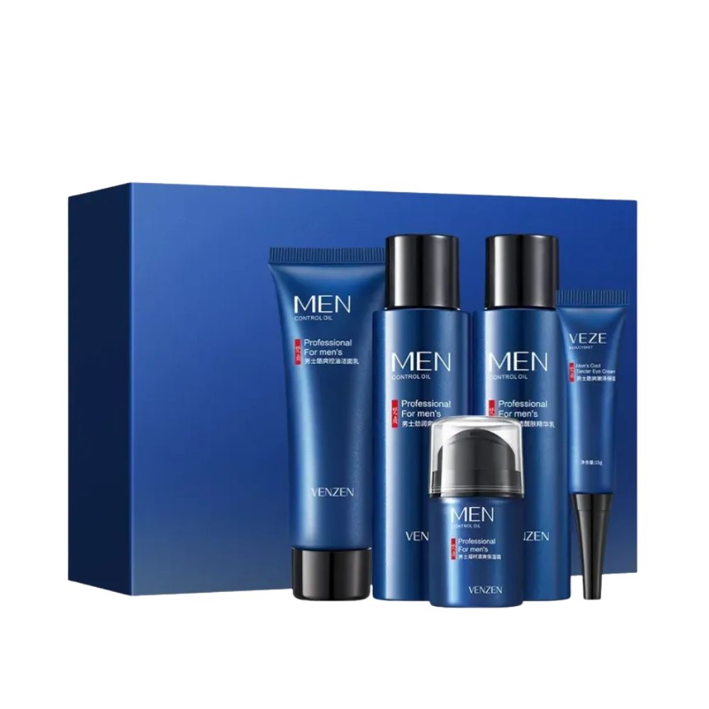 Kit facial para hombre 5 piezas (Al por mayor)