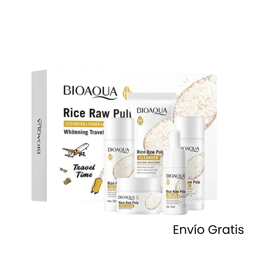 Kit mini viajero de arroz blanco